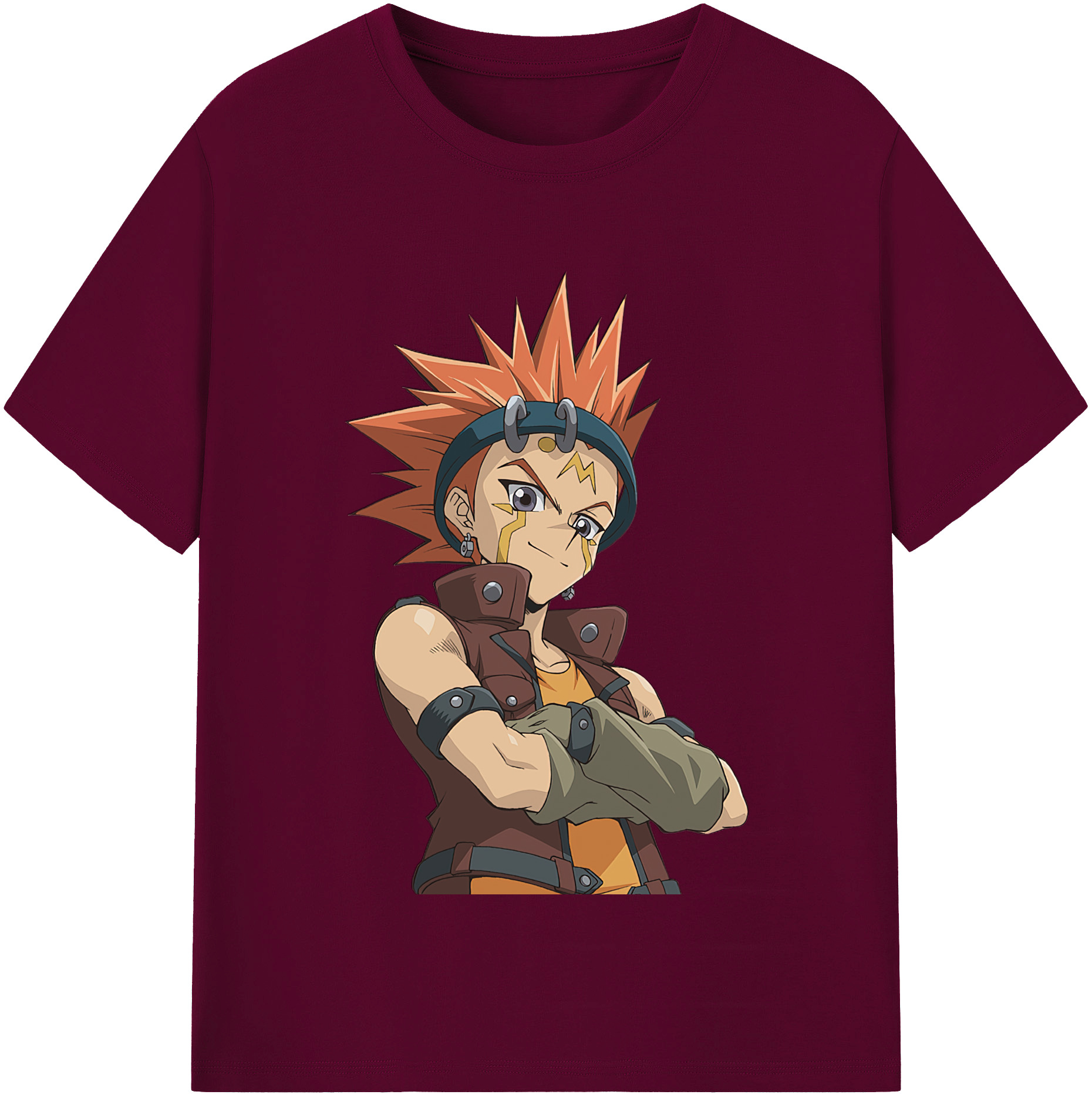 （画像用） 遊☆戯☆王 Yu-Gi-Oh! レディースカジュアルプリントTシャツ（綿100％）